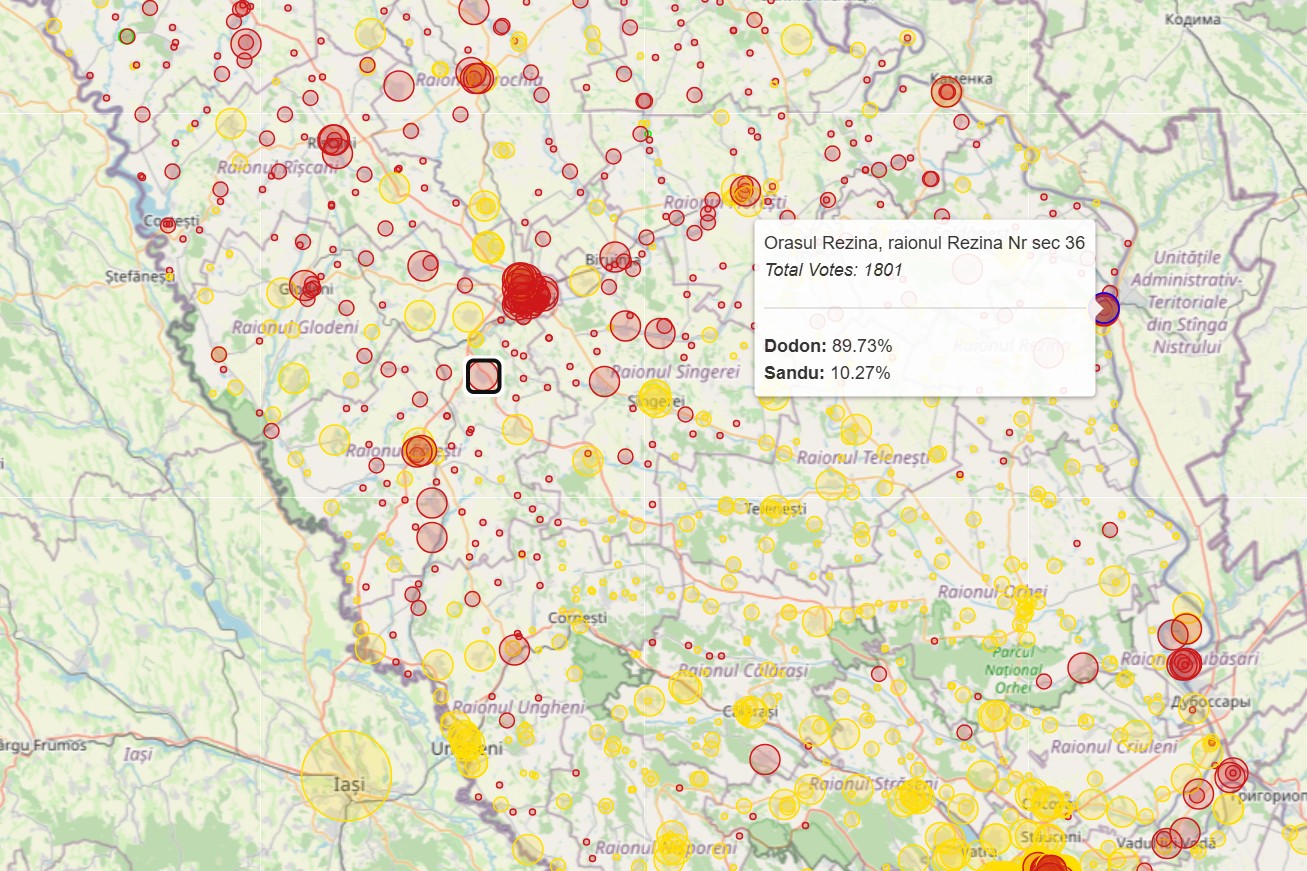 Deforestation web map preview